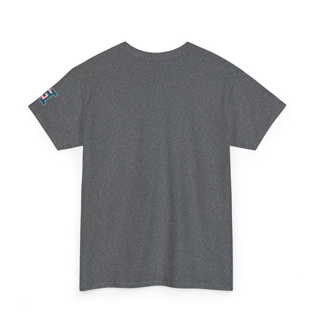 Gar Gear WE GOT ACTION! Drop #97 Heather Grey t-shirt – back print detail