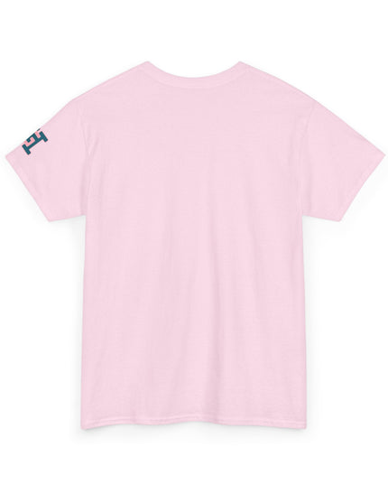 Gar Gear WE GOT ACTION! Drop #97 Light Pink t-shirt – back print detail