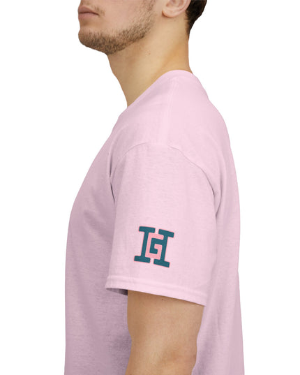 Gar Gear WE GOT ACTION! Drop #97 Light Pink t-shirt – sleeve detail
