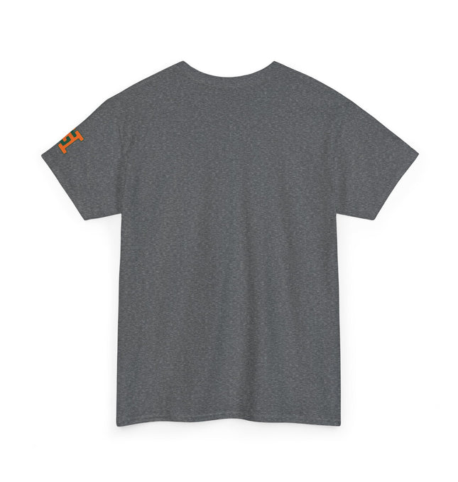 Gar Gear WE GOT ACTION! Drop #98 Heather Grey t-shirt – back print detail