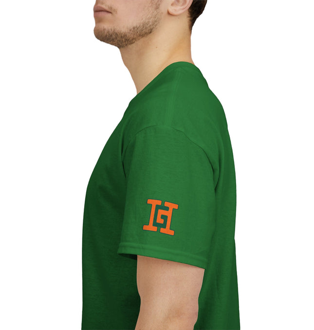 Gar Gear WE GOT ACTION! Drop #98 Turf Green t-shirt – sleeve detail