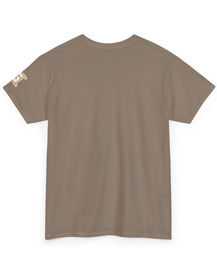 Gar Gear WE GOT ACTION! Drop #99 Brown t-shirt – back print detail