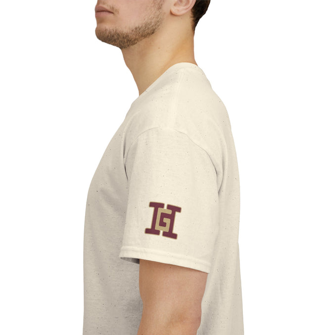 Gar Gear WE GOT ACTION! Drop #100 Natural t-shirt – sleeve detail