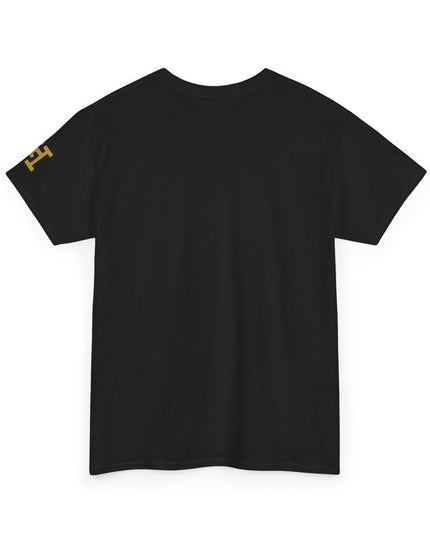 Gar Gear WE GOT ACTION! Drop #102 Black t-shirt – back print detail