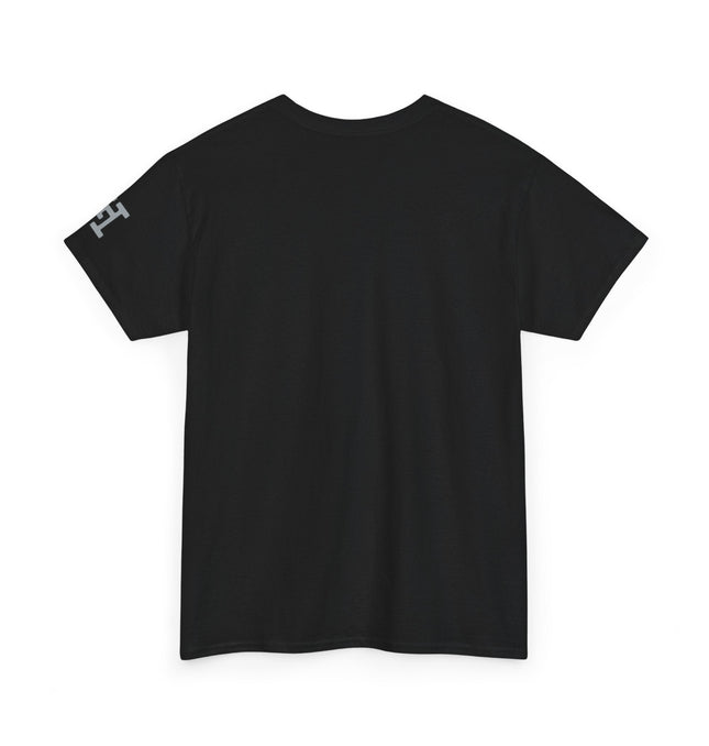 Gar Gear WE GOT ACTION! Drop #104 Black t-shirt – back print detail