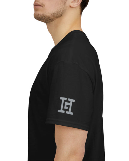 Gar Gear WE GOT ACTION! Drop #104 Black t-shirt – sleeve detail