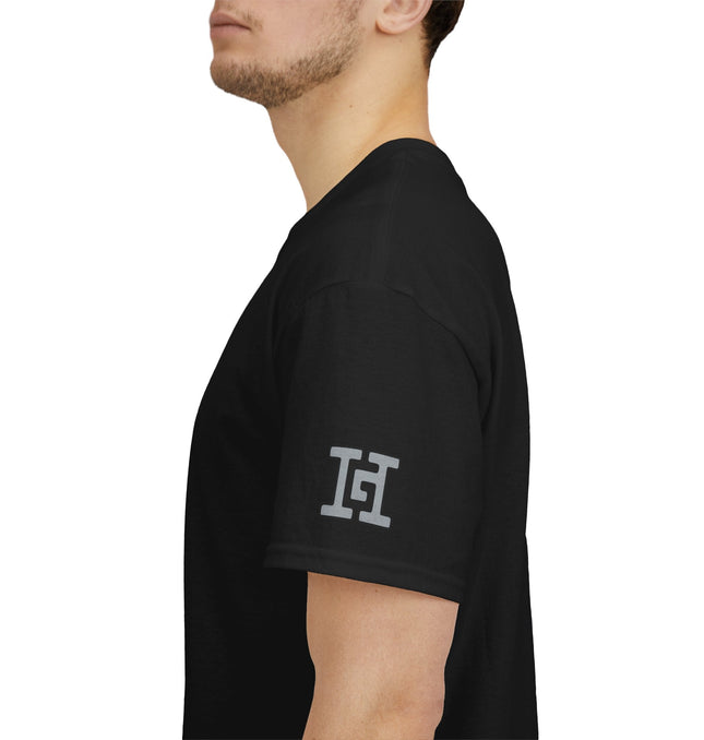 Gar Gear WE GOT ACTION! Drop #104 Black t-shirt – sleeve detail