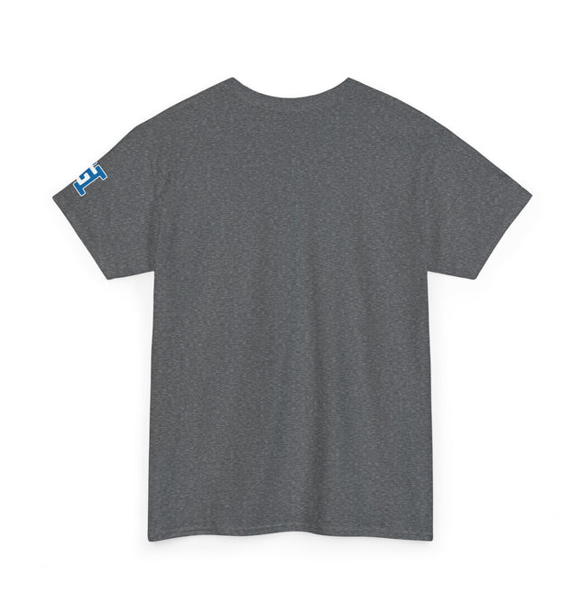 Gar Gear WE GOT ACTION! Drop #105 Heather Grey t-shirt – back print detail