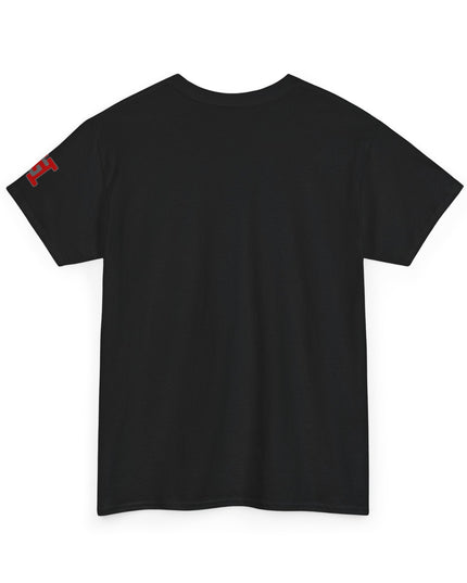 Gar Gear WE GOT ACTION! Drop #106 Black t-shirt – back print detail