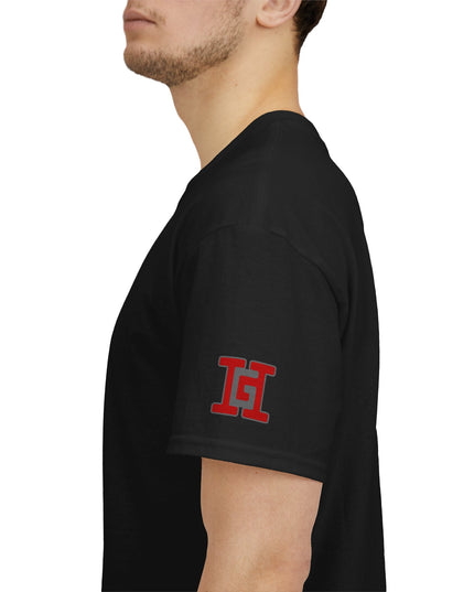 Gar Gear WE GOT ACTION! Drop #106 Black t-shirt – sleeve detail