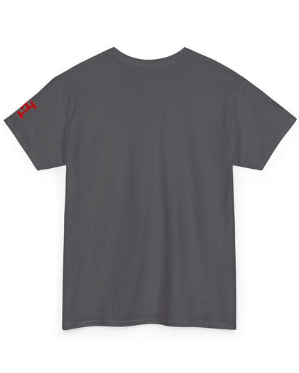 Gar Gear WE GOT ACTION! Drop #106 Charcoal t-shirt – back print detail
