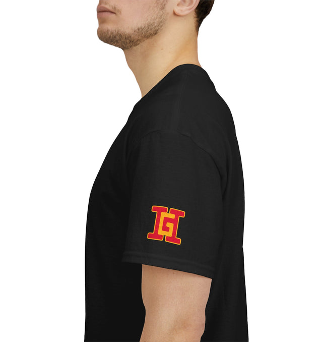 Gar Gear WE GOT ACTION! Drop #109 Black t-shirt – sleeve detail