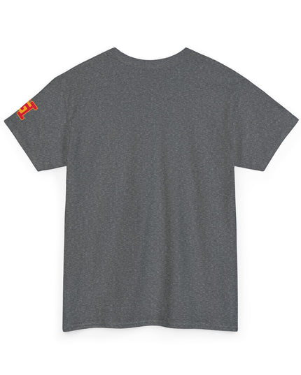 Gar Gear WE GOT ACTION! Drop #109 Heather Grey t-shirt – back print detail