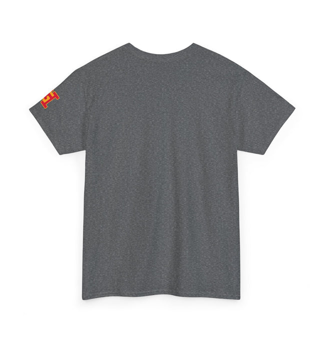 Gar Gear WE GOT ACTION! Drop #109 Heather Grey t-shirt – back print detail