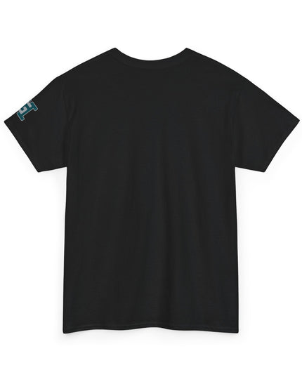 Gar Gear WE GOT ACTION! Drop #111 Black t-shirt – back print detail