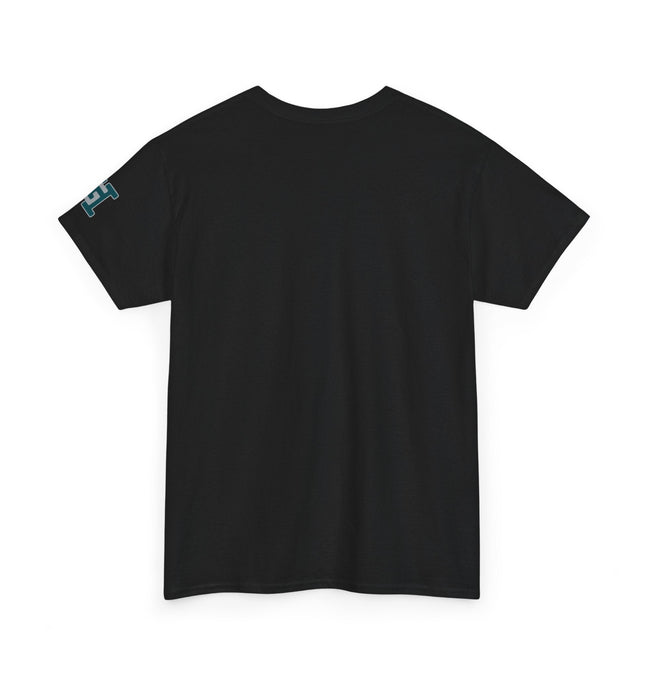 Gar Gear WE GOT ACTION! Drop #111 Black t-shirt – back print detail