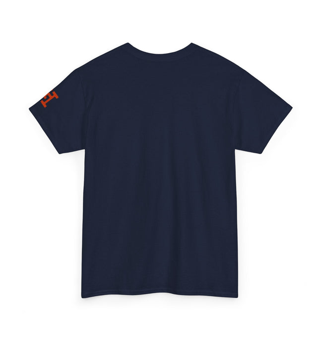 Gar Gear WE GOT ACTION! Drop #112 Navy Blue t-shirt – back print detail